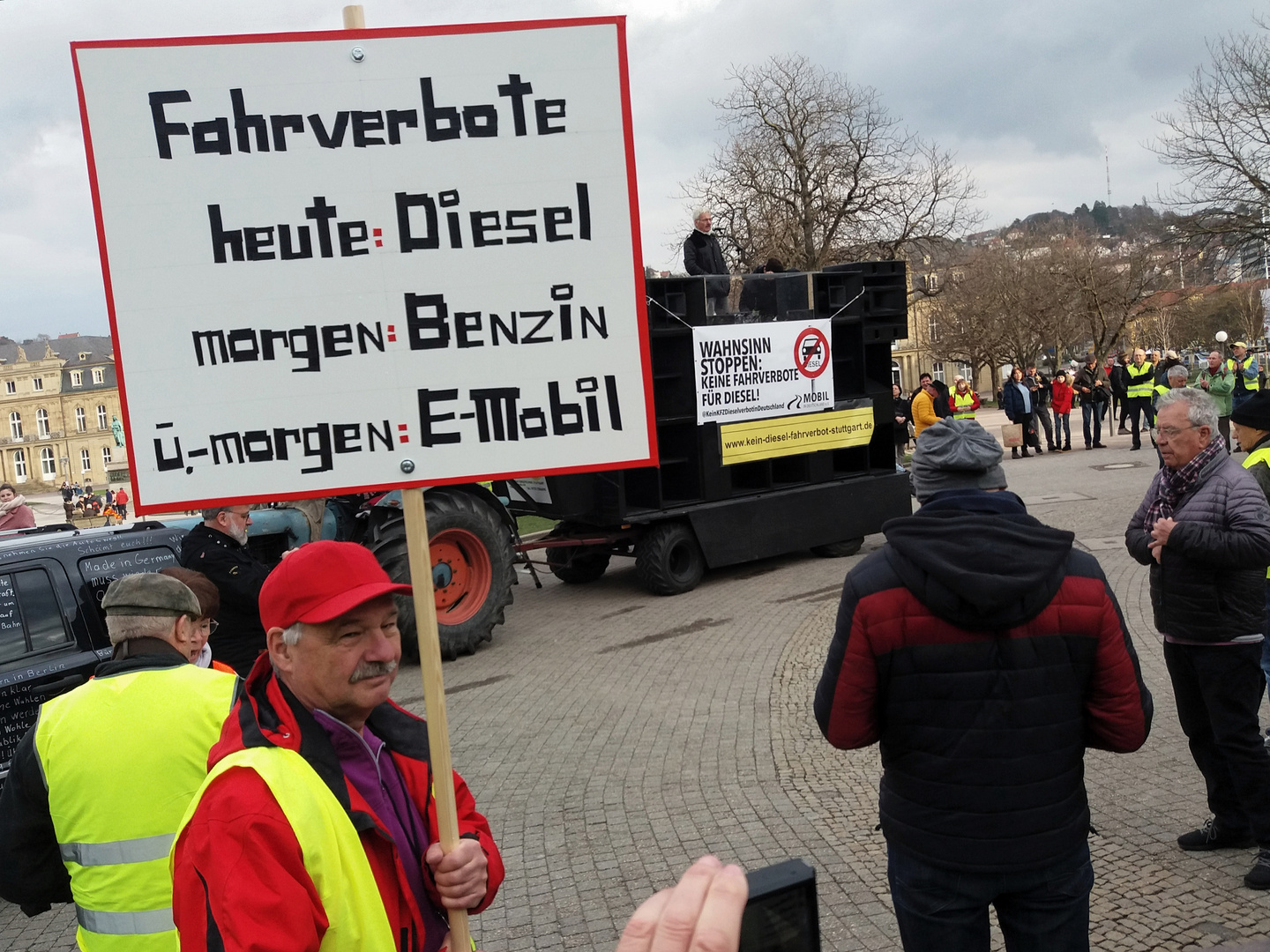 Pro Diesel Demo Stgt FV AKTUELL 2-03-2019 +8Fotos