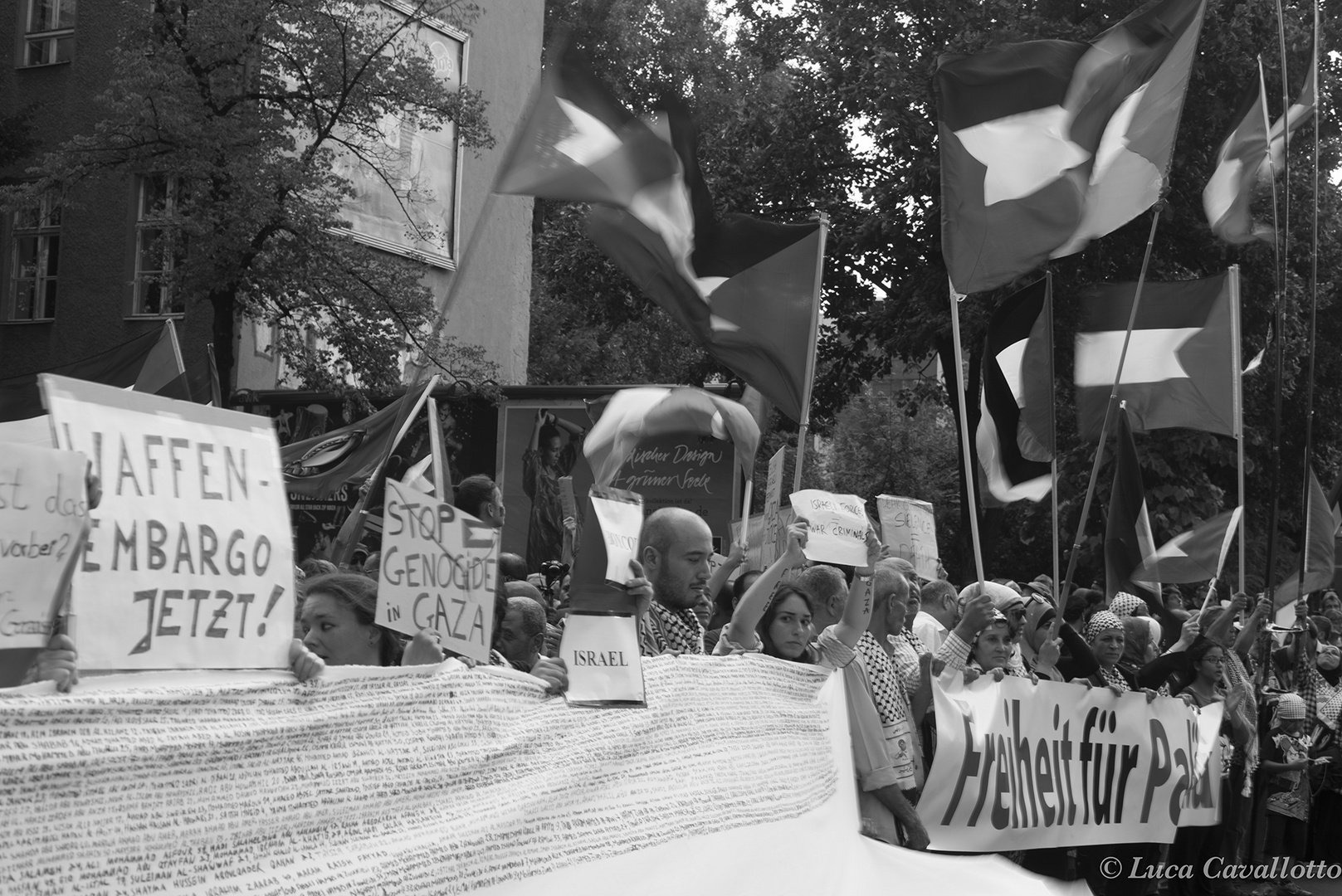 pro gaza demo - Übersicht