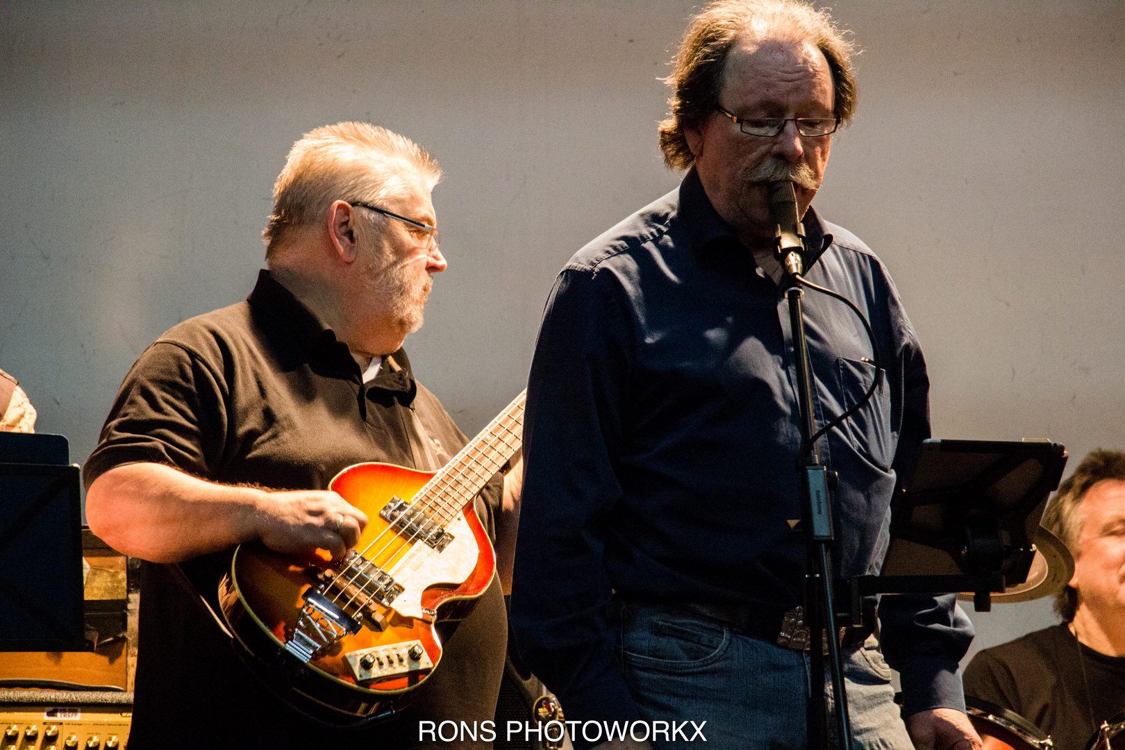 Proben zum Jubiläumskonzert "50 Jahre The Clouds"