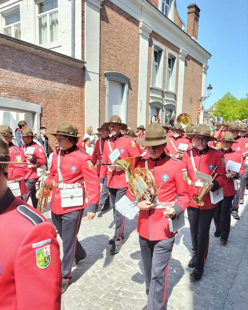 Procession Saint Sang, Brugges, Belgique