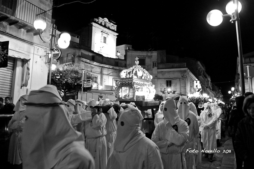 Processione del Venerdì Santo a Leonforte.
