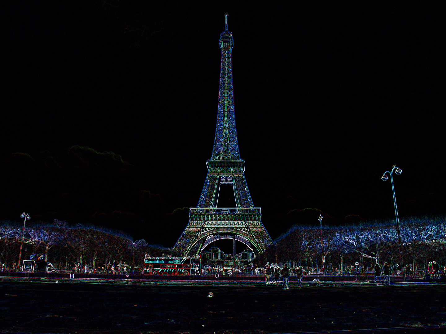 Prochain arrêt: Le Tour Eiffel.