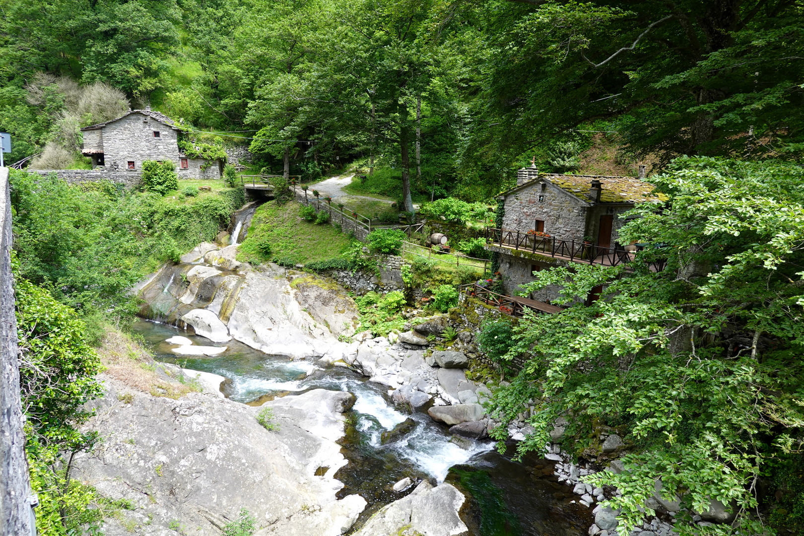 Proche de San Pelegrino, Italie.