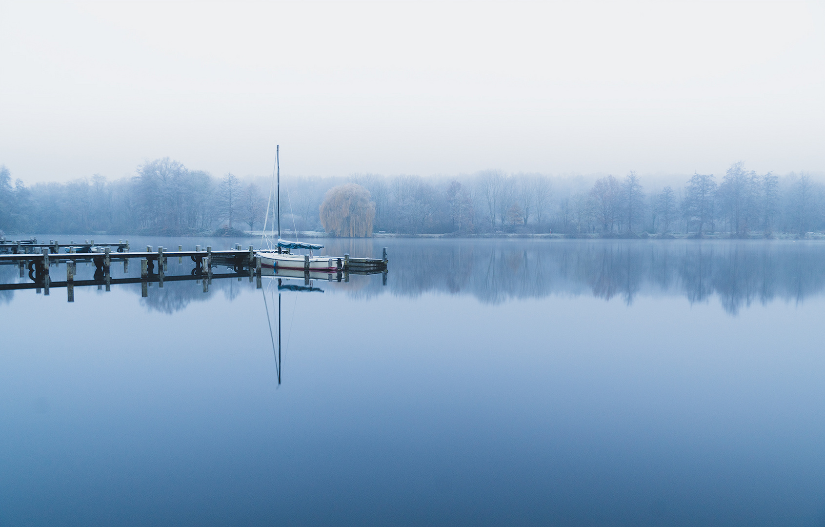 Pröbstingsee im Morgengrauen