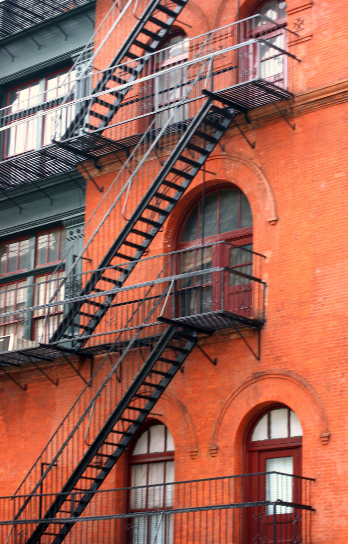 Profanbauten, Häuserfassade, NYC, Manhattan, SOHO II