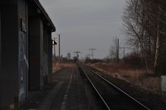 Profen, Bahnsteig 1