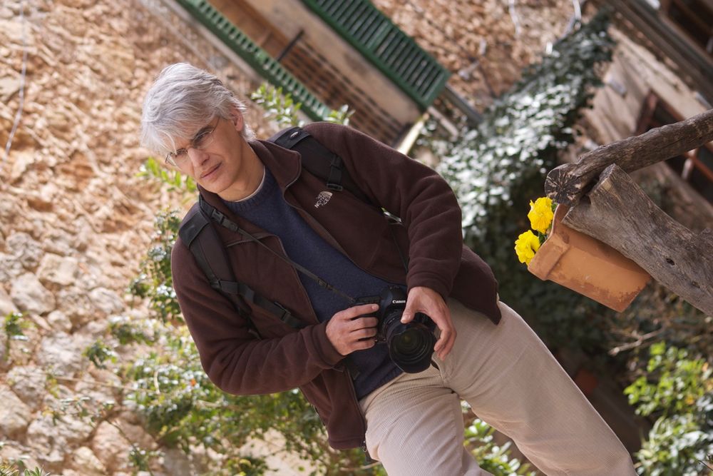 Profesor del Curso de Fotografía en Valldemossa