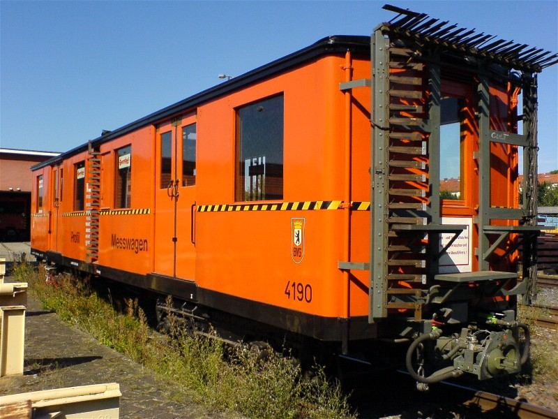 Profilmesswagen U-Bahn Berlin