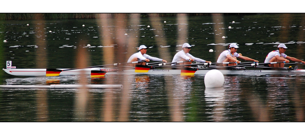 Profisportler am Start Rotsee - Luzern