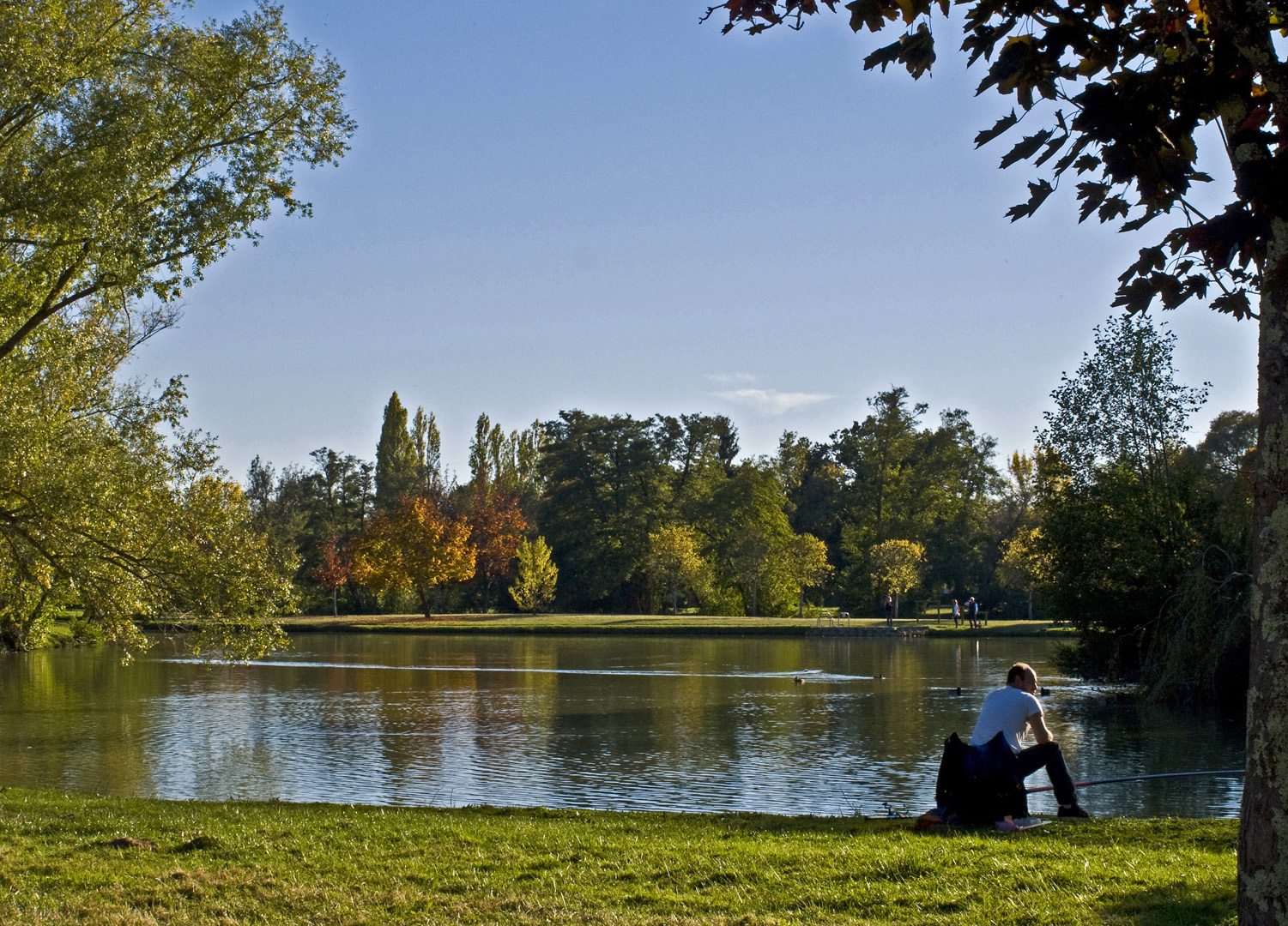  Profiter du soleil de l’automne  --  Die herbstliche Sonne genießen