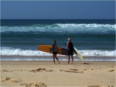 Profiter du soleil et des vagues de l’Atlantique