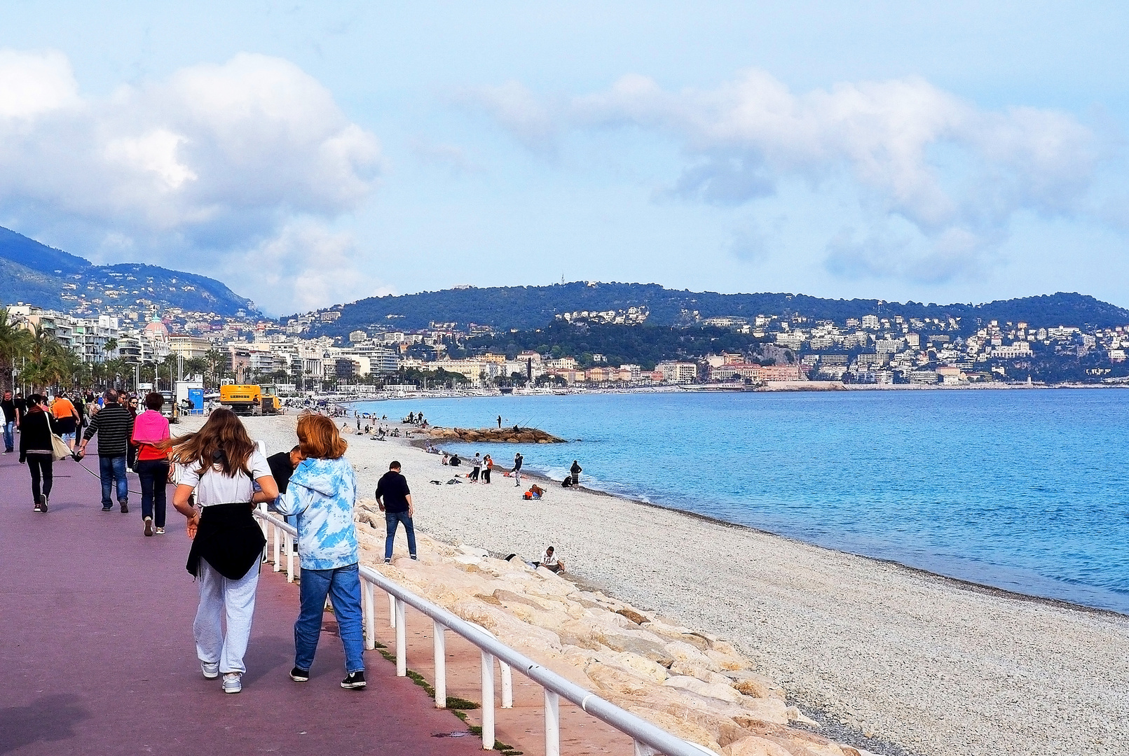 Profondeur de…plage  -  Baie des Anges, Nice