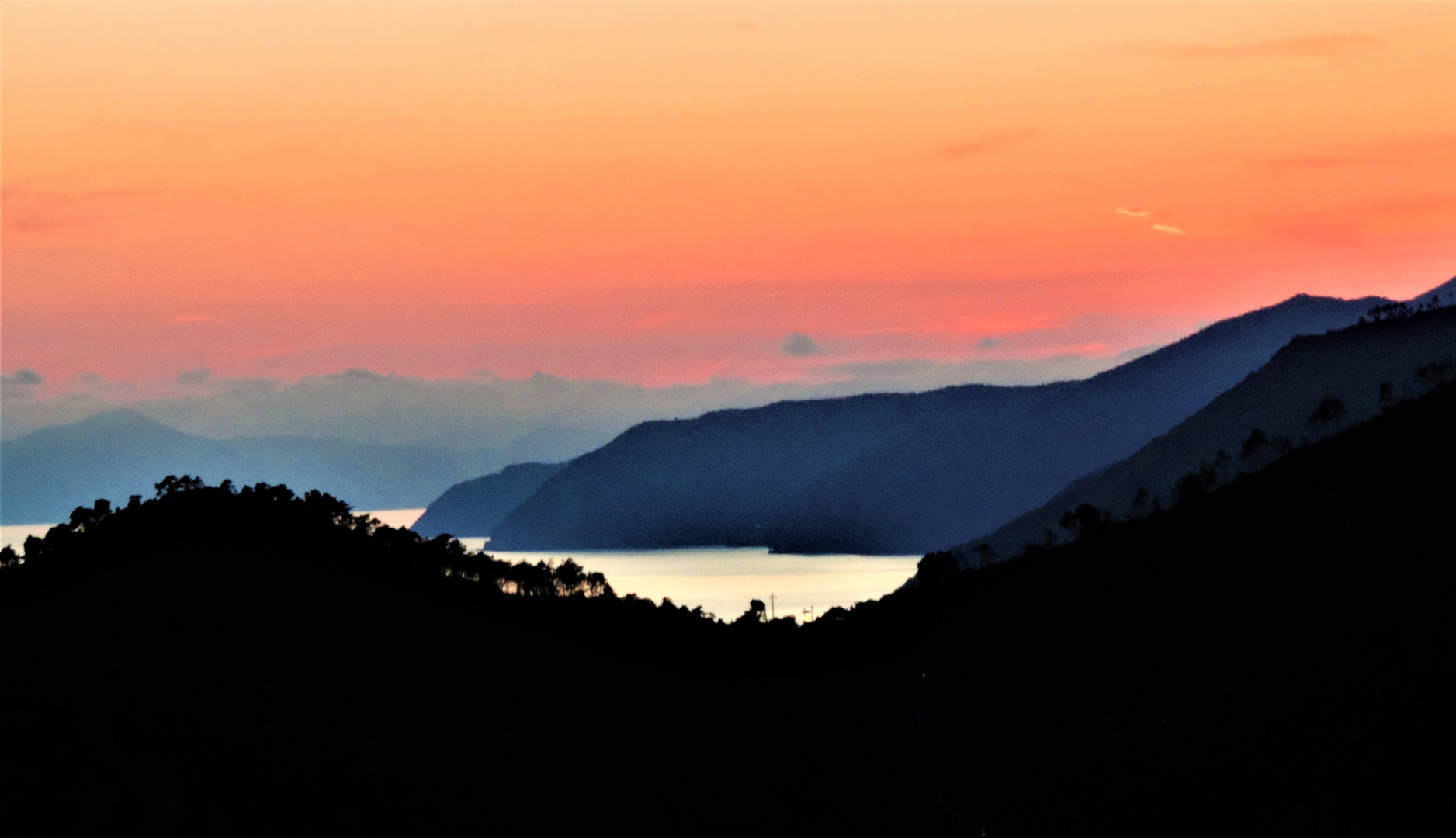 Profondo rosa in Liguria