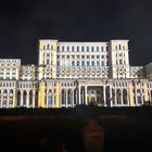Projections 3D Façade du Parlement - Bucarest I 