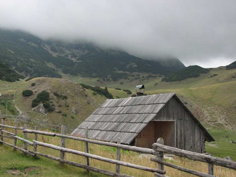 Prokosko jezero - Nebel über Vranica