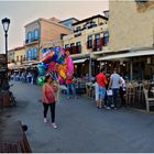 Promenade am alten Hafen von Chania, Kreta