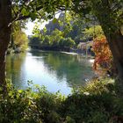 Promenade au bord de la Sorgue 