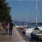 Promenade au bord du lac de Garde à Salo