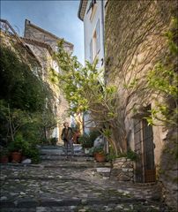 Promenade dans les ruelles de Biot  