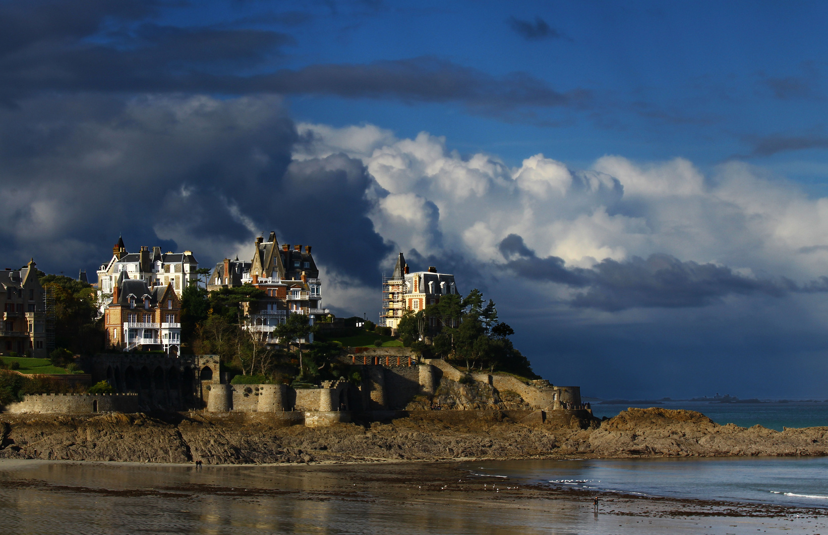 Promenade d'un matin d'hiver à Dinard...