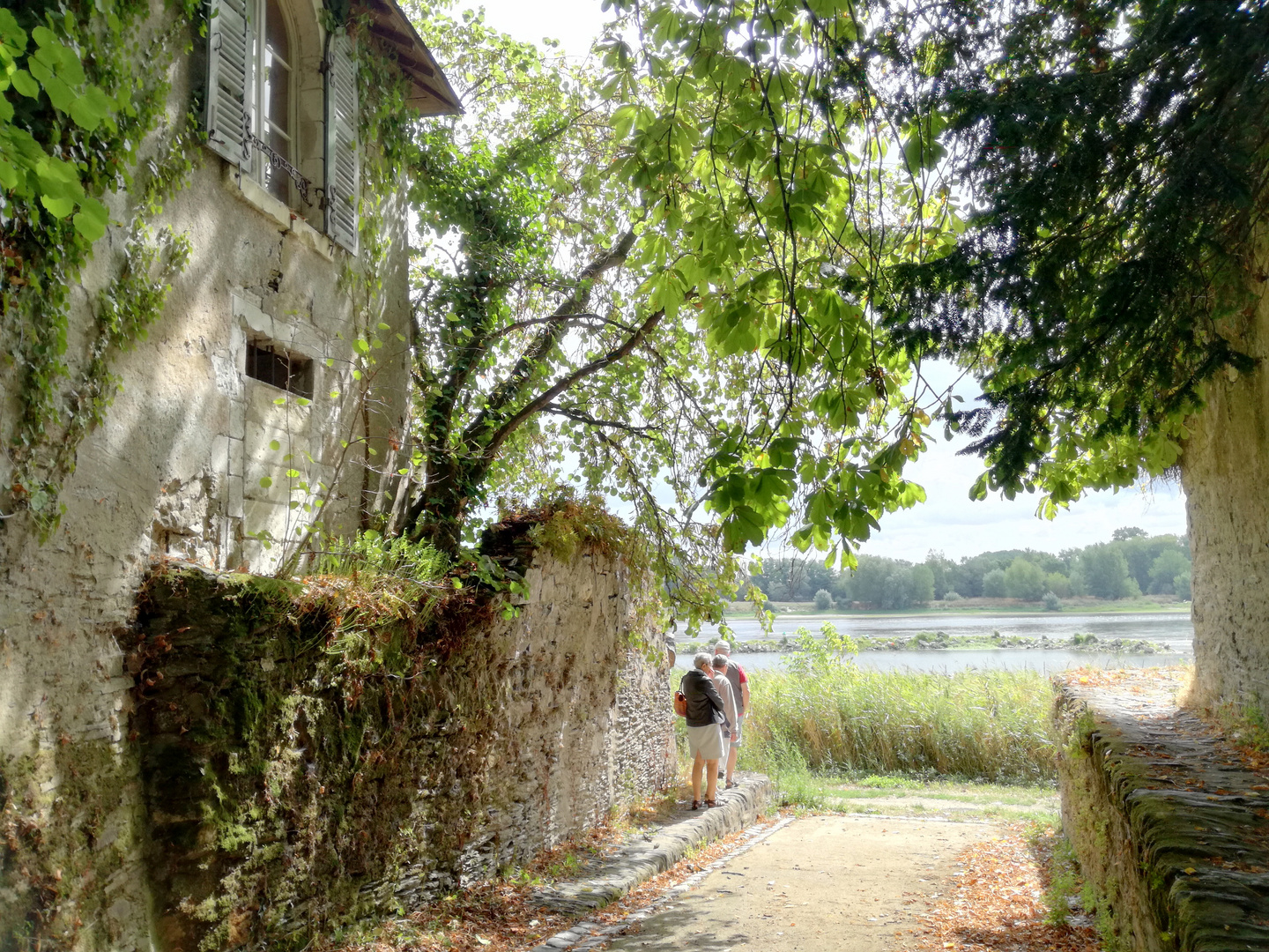 Promenade en bord de Loire ...