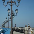 Promenade en bord de mer ....