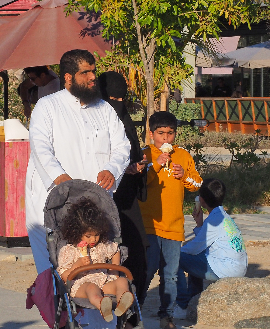 Promenade en famille