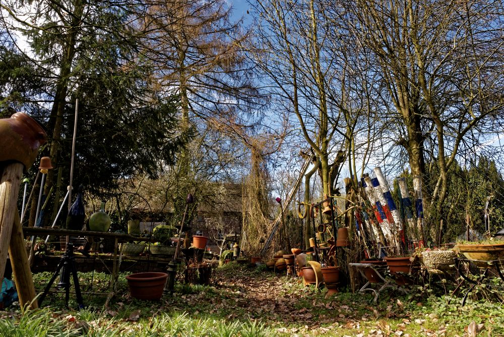 Promenade en terre cuite