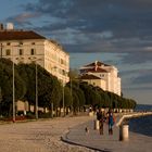 Promenade im Abendlicht