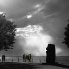 Promenade in Bregenz kurz vor dem großen Sturm