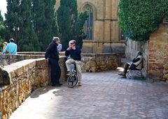 Promenade in Pienza