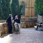 Promenade in Pienza - Toskana