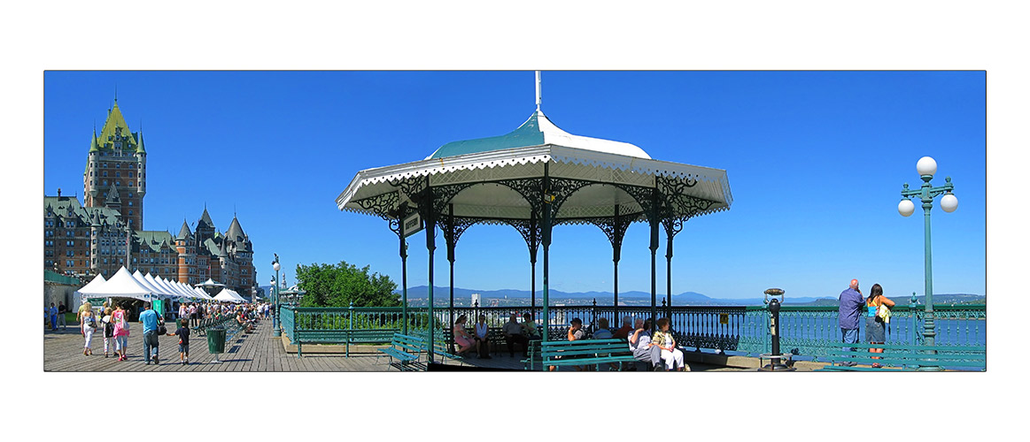 Promenade in Québec