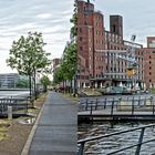 Promenade Innenhafen Duisburg.(3D-Kreuzblick)