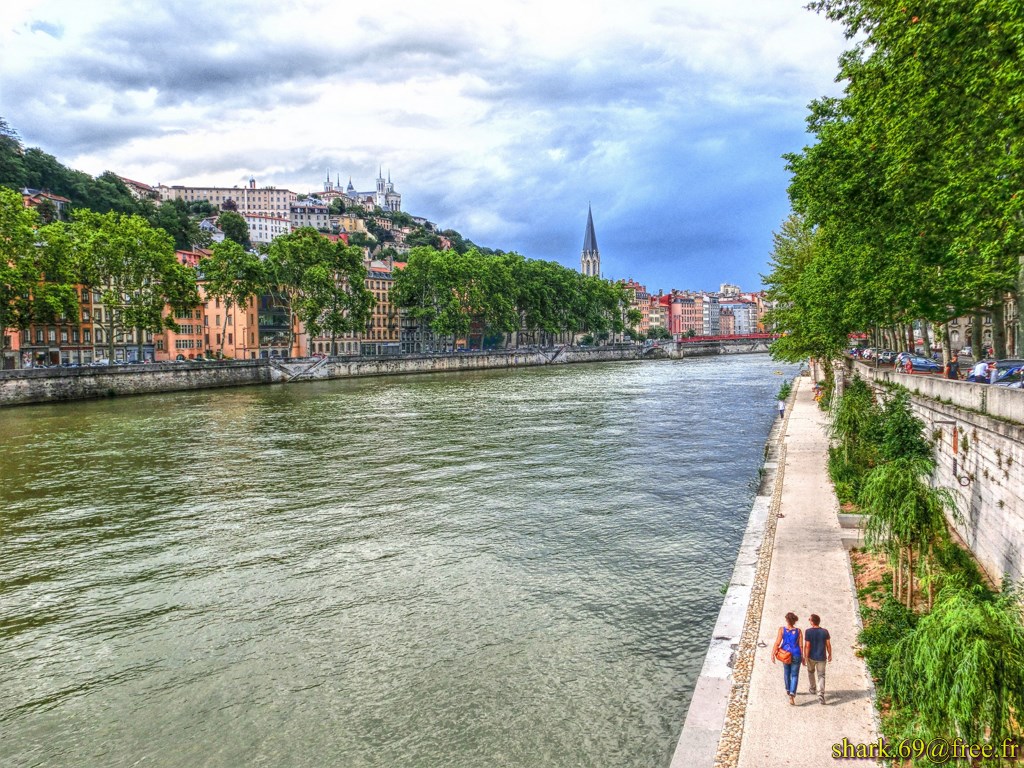 Promenade rives de Saône