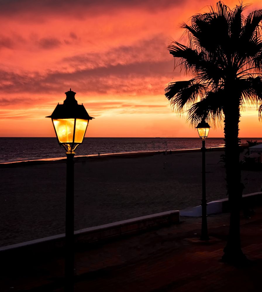 Promenade Rota, Andalusien