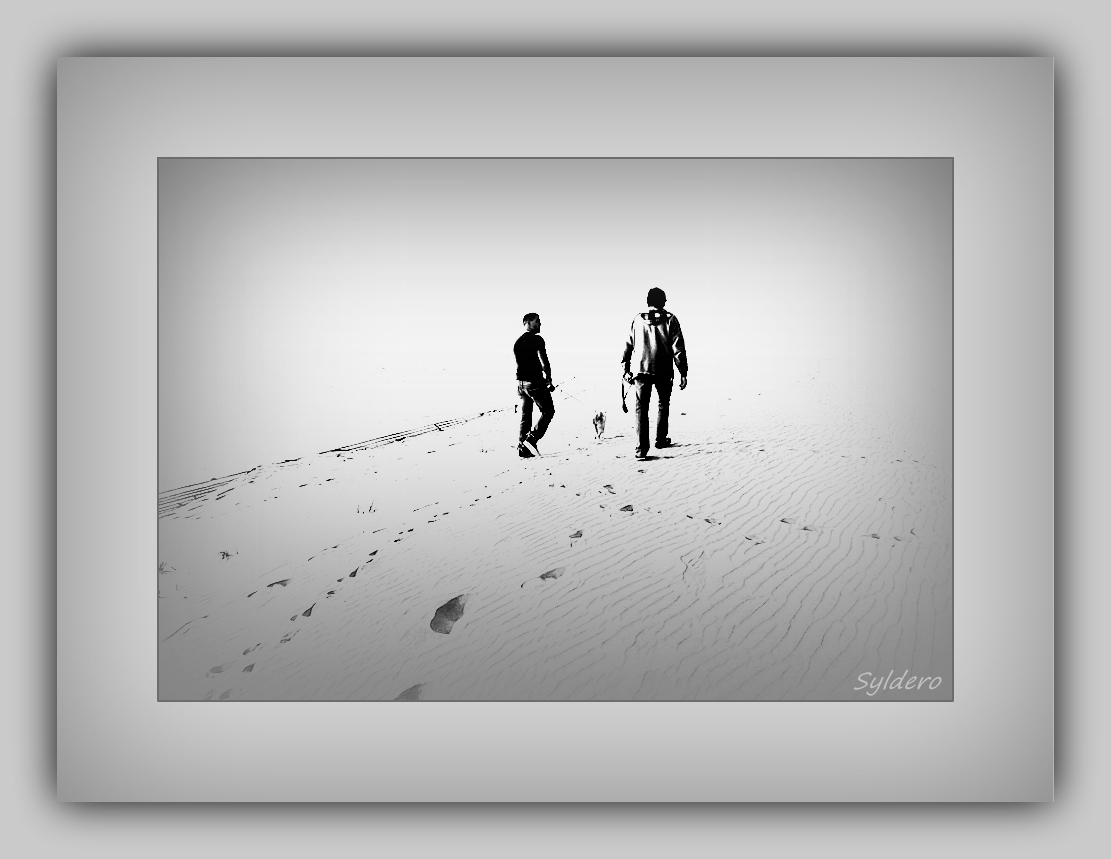 Promenade sur la dune