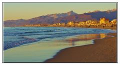 promenade sur la plage ...