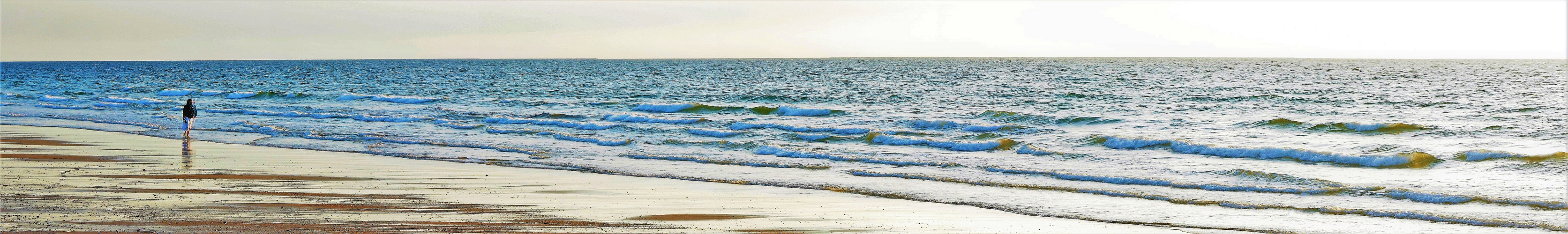 Promenade sur la plage