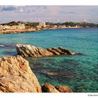 Promenade und Hafen von Cala Rajada