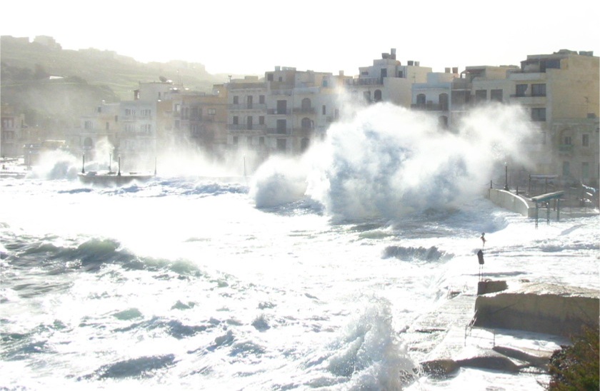 Promenade unter Wasser...