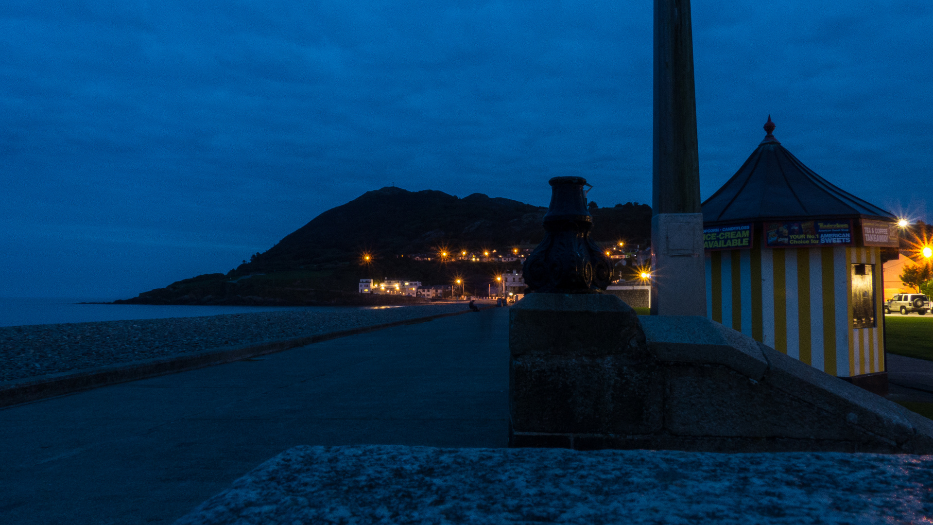 Promenade von Bray, Irland