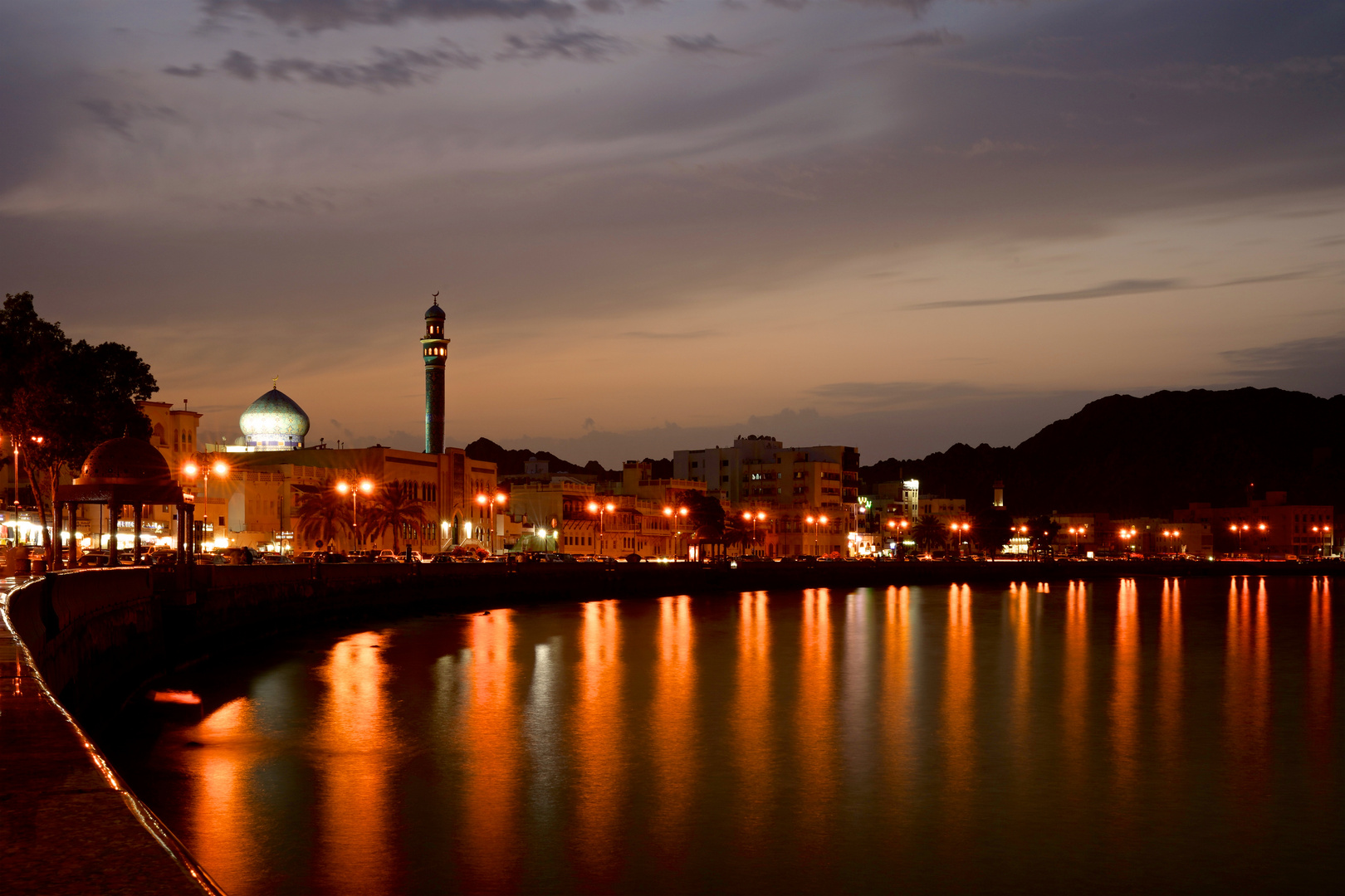 Promenade von Mutrah (Muscat)