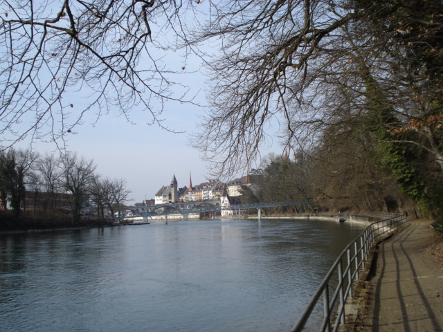 Promenadenweg Richtung Bremgarten AG