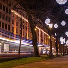 Promenadeplatz in der Weihnachtsnacht