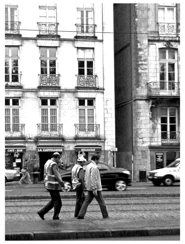 promener sur les rails de Nantes