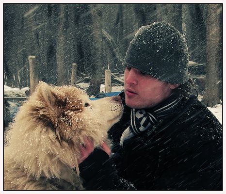 promesa en la nieve.