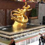 Prometheus-Skulptur im Rockefeller Center