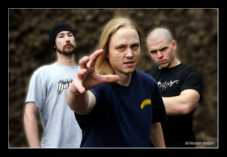 Promo-Shooting mit SOLACE OF REQUIEM (USA)