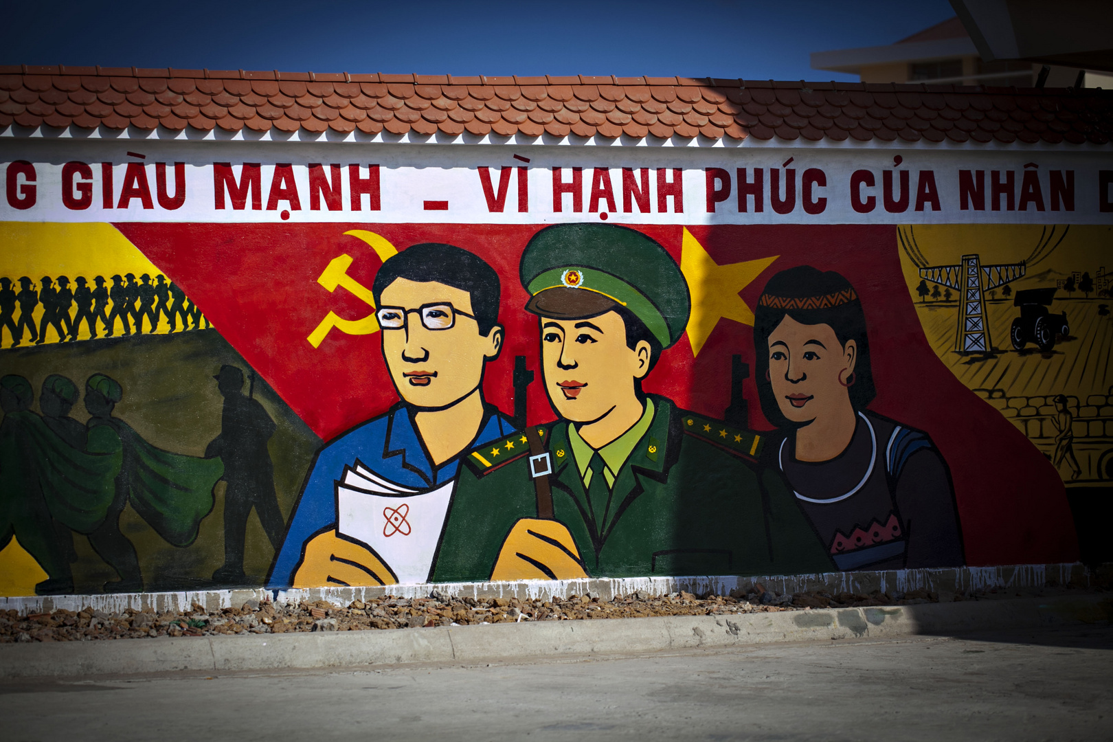 Propaganda Malerei in Vietnam